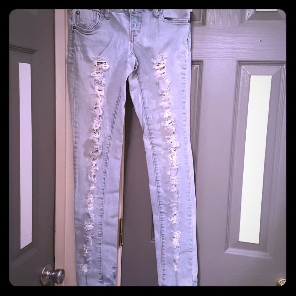 Torn Look Jeans